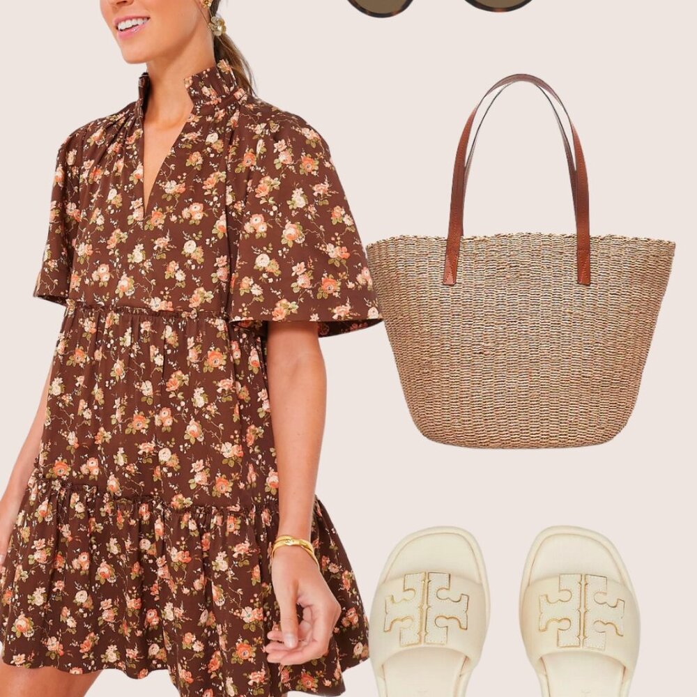 Tuckernuck Rosewood Chintz Crawford Dress